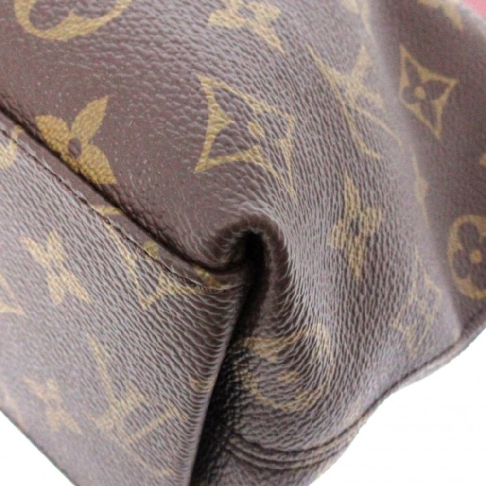 SOLD 😭Louis Vuitton Monogram Tote Crossbody Brown Pink - Picture 6 of 15